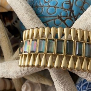 Lucky Brand Cuff Bracelet with blue/stones